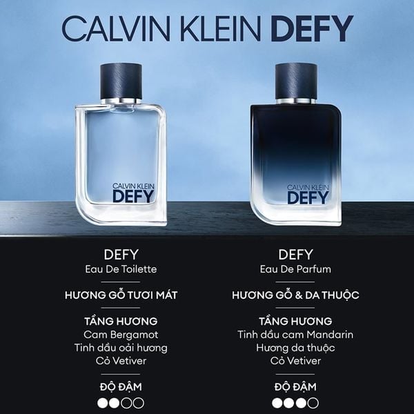 Nước Hoa Calvin Klein Defy EDP 200ml (DEAL BOM TẤN 999K)