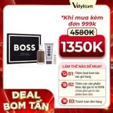 Bộ Qùa Tặng Nước Hoa Nam Boss Hugo Boss Bottled EDP 100ml-100ml-10ml (DEAL BOM TẤN 999K)