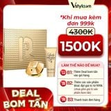 (HSD: 12/2026) Bộ Nước Hoa Nữ Paco Rabanne Ladies Lady Million Gift Set Fragrances EDP 80Ml + Body Lotion 100Ml (DEAL BOM TẤN 999K)