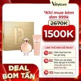 (HSD: 11/2026) Bộ Nước Hoa Nữ Paco Rabanne Olympéa EDP 80ml + Body Lotion 100ml (DEAL BOM TẤN 999K)
