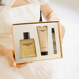 Bộ Quà Tặng Nước Hoa Nam Burberry Hero EDT 3pcs 100ml - Shower Gel 75ml - Mini 10ml