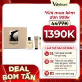 (HSD: 9/2026) Bộ Quà Tặng Nước Hoa Nam Burberry Hero EDT 3pcs 100ml - Shower Gel 75ml - Mini 10ml (DEAL BOM TẤN 999K)