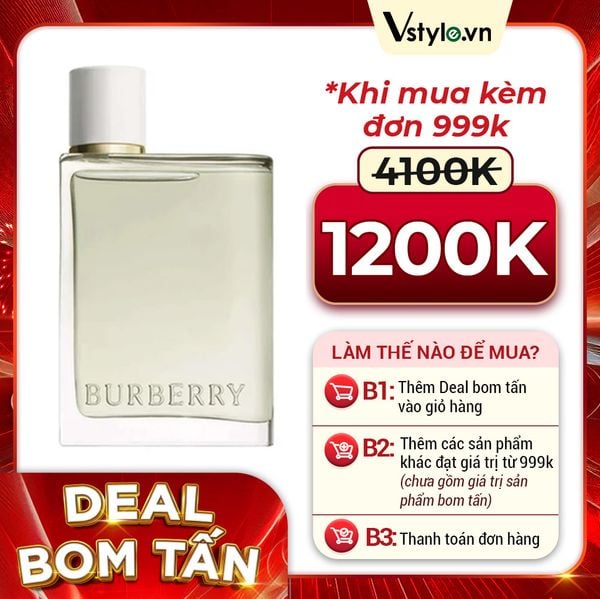 Nước Hoa Nữ Burberry Ladies Her EDT 100ml (DEAL BOM TẤN 999K)