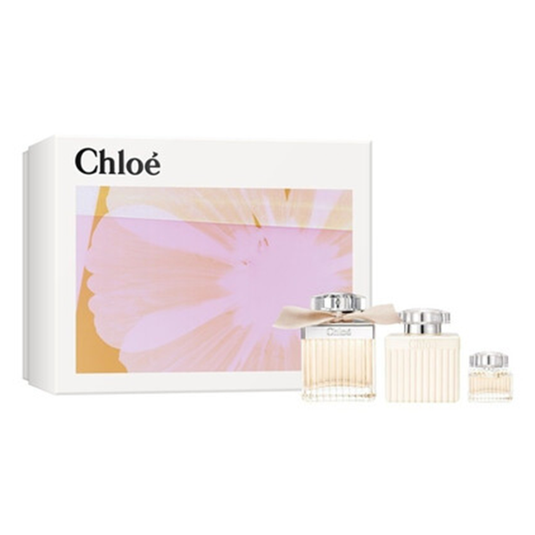 Bộ Quà Tặng Nước Hoa Ladies Chloe EDP Natural Spray 3pcs (Nước hoa 75ml - Body Lotion 100ml - Mini 5ml) (DEAL BOM TẤN 999K)