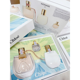(HSD: 8/2027) Bộ Quà Tặng Nước Hoa Nữ Chloe Ladies Nomade EDP 3pcs (Nước hoa 75ml - Body Lotion 100ml - Mini 5ml)