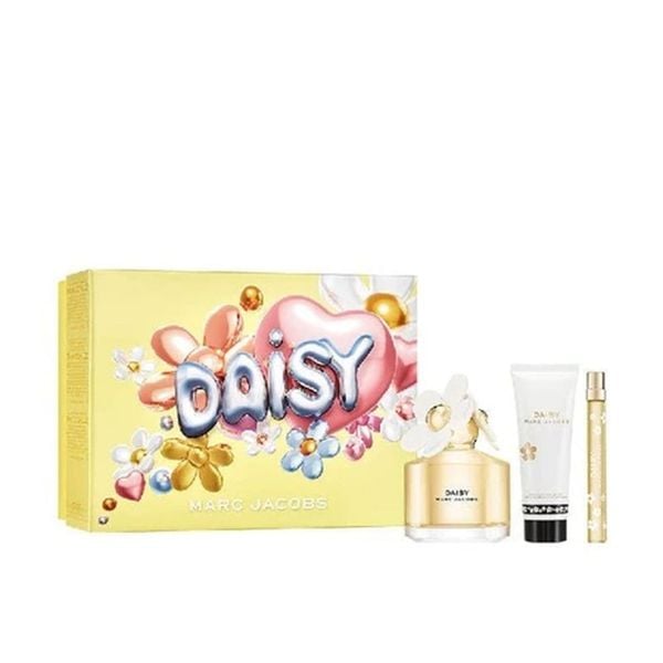 Bộ Qùa Tặng Nước hoa Daisy Marc Jacobs EDT 3pcs ( Nước Hoa 100ML + Mini 10ML + Lotion 75ML ) (DEAL BOM TẤN 999K)