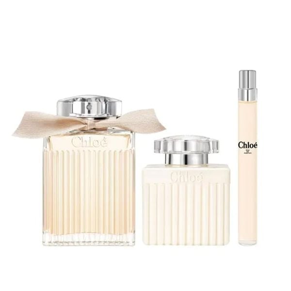 (HSD: 4/2027) Bộ Quà Tặng Nước Hoa Chloe Signature Women EDP 75ml-Body Lotion 100ml-Mini 10ml (DEAL BOM TẤN 999K)