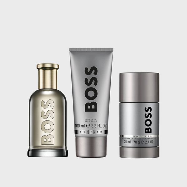 (HSD: 7/2027) Bộ Nước Hoa Nam Hugo Boss Bottled EDP 100ml + Gel Tắm 100ml + Khử Mùi 75ml