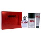 (HSD: 7/2027) Bộ Nước Hoa Unisex Hugo Boss Gift Set Fragrances EDT 125ml + Shower Gel 50ml + Deodorant Stick 75ml