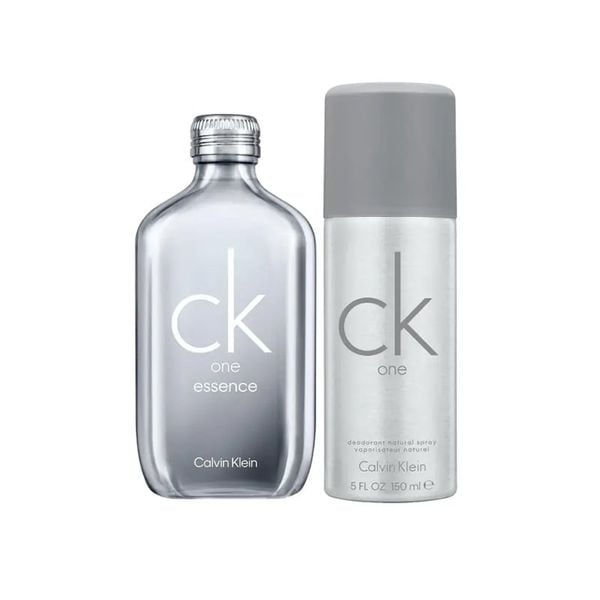 (HSD: 4/2027) Bộ Nước Hoa Calvin Klein Unisex Ck One Essence 100ml + Deodorant 150ml (DEAL BOM TẤN 999K)