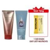 Combo Tẩy Tế Bào Chết Da Mặt Chống Lão Hóa WHISIS Hanbang Refining Peeling Gel 120ml Và Sữa Rửa Mặt Collagen Cho Da Lão Hóa WHISIS Collagen Intensive Foam Cleansing 120ml