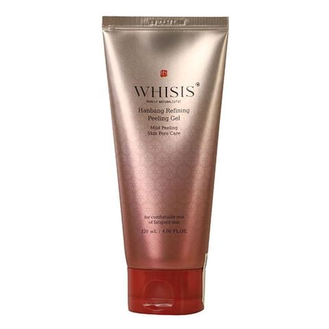 Tẩy Tế Bào Chết Da Mặt Chống Lão Hóa WHISIS Hanbang Refining Peeling Gel 120ml Tặng Kem Dưỡng Thể Trắng Da Chống Nắng WHISIS Premium Collagen Whitening Body Lotion 200ml