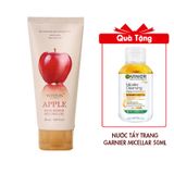 Tẩy Tế Bào Chết Da Mặt Se Khít Lỗ Chân Lông WHISIS Apple Pore Refine Peeling Gel 120ml Tặng Nước Tẩy Trang Garnier Dành Cho Da Khô, Nhạy Cảm 50ml