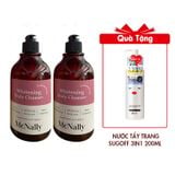 (HSD: 4/2027) Combo Sữa Tắm Dưỡng Thể Trắng Da Hương Nước Hoa Mcnally 500mlx2 Tặng Nước Tẩy Trang Sạch Sâu Sugoff 3in1 Cleansing Water 200ml