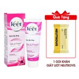 (HSD: 3/2026) Kem Tẩy Lông Cho Da Thường Veet Silk & Fresh (50g)