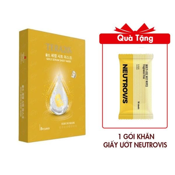 Hộp Mặt Nạ Tinh Chất Vàng Tera20’S (hộp 8 miếng)