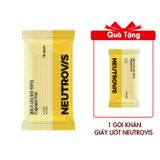 (HSD: 10/2025) Combo 10 Gói Khăn Giấy Ướt Đa Dụng Không Mùi An Toàn Neutrovis - (Gói 10tờ)