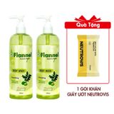 Combo 2 Sữa Tắm Dưỡng Thể Flannel Hương Mận Kakadu & Chanh Sim 500mlx2