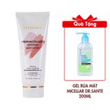 (HSD: 4/2026) Kem Dưỡng Thể Trắng Da Chống Nắng WHISIS Premium Collagen Whitening Body Lotion 200ml Tặng Gel Rửa Mặt Micellar Dr.Sante Pure Cоde Dành Cho Mọi Loại Da 200ml