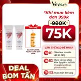 (HSD: 4/2026) Combo 2 Kem Dưỡng Thể Trắng Da Chống Nắng WHISIS Premium Collagen Whitening Body Lotion 200mlx2 Tặng Sữa Tắm Làm Sáng Da Flannel Hương Cam & Quýt 500ml (DEAL BOM TẤN 999K)