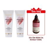 (HSD: 4/2026) Combo 2 Kem Dưỡng Thể Trắng Da Chống Nắng WHISIS Premium Collagen Whitening Body Lotion 200mlx2
