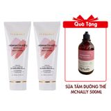 (HSD: 4/2026) Combo 2 Kem Dưỡng Thể Trắng Da Chống Nắng WHISIS Premium Collagen Whitening Body Lotion 200mlx2 Tặng Sữa Tắm Dưỡng Thể Trắng Da Hương Nước Hoa Mcnally 500ml
