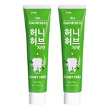 Combo 2 Kem Đánh Răng Lath Beauty Hàn Quốc Honey Herb Giảm Chảy Máu Chân Răng Ngăn Ngừa Viêm Răng ,Hôi Miệng 150gx2 Tặng Kem Đánh Răng Capitano Cho Bé 3+ Hương Dâu 75ml