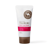 (HSD: 6/2026) Mặt Nạ Đất Sét Tsururi Làm Giảm Mụn Đầu Đen Point Clay Pack Ghassoul & Red Clay Powder 55G (DEAL BOM TẤN 999K)