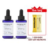 (HSD: 5/2026) Combo 2 Tinh Chất Ceramide Custom No.333 by NY Làm Dịu Và Phục Hồi Da 20mlx2