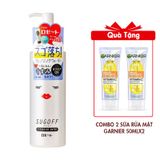 (HSD: 5/2026) Nước Tẩy Trang Sạch Sâu Sugoff 3in1 Cleansing Water 200ml Tặng Dầu Xả L'Oreal L'oreal Paris Extraordinary Oil 100ml Tặng Combo 2 Sữa Rửa Mặt Garnier 50mlx2