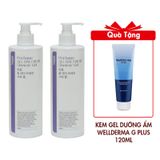 Combo 2 Sữa Tắm Nước Hoa Yojo Perfume All Day Fresh Shower Gel 460Mlx2 Tặng Kem Gel Dưỡng Ẩm Cấp Nước Trẻ Hóa Da Wellderma G Plus Mils Acis Ance Gel Cleanser 120ml