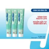 (HSD: 10/2026) Combo 2 Kem Đánh Răng Cho Người Lớn Vị Bạc Hà Hoa Cúc Mát Lạnh Jordan Clean & Fresh Cool 75Gx2 Tặng Kem Đánh Răng Capitano Cho Bé 3+ Hương Dâu 75ml