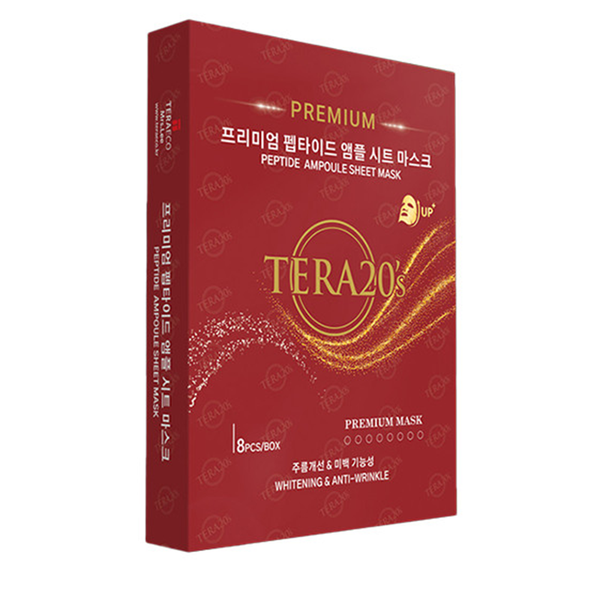 Hộp Mặt Nạ TERA20’s Tinh Chất Cao Cấp Premium 30ml (Hộp 8 miếng)