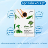 (HSD: 4/2027) Hộp Mặt Nạ Holikey Dưỡng Ẩm Và Ngăn Ngừa Mụn Chiết Xuất Trà Xanh 25ml (Hộp 10 miếng)