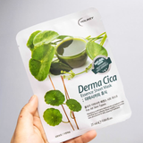 Hộp Mặt Nạ Holikey Giải Nhiệt & Thanh Lọc Độc Tố Chiết Xuất Rau Má 25ml (Hộp 10 Miếng)