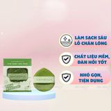 Set 3 Bông Rửa Mặt Bọt Biển Amortals Hình Giọt Nước Smile Face Washing Puff Dùng Để Làm Sạch