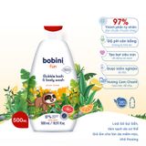 f188 vip Gel Tắm Trẻ Em Tạo Bọt Bobini Fun Mềm Mịn Cho Bé Từ 1 Tuổi Hương Cam Chanh 500ml Và Gel Tắm Hương Táo 500ml