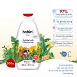 f188 vip 2 Gel Tắm Trẻ Em Tạo Bọt Bobini Fun Mềm Mịn Cho Bé Từ 1 Tuổi 500mlx2