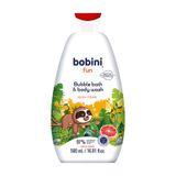 Gel Tắm Trẻ Em Tạo Bọt Bobini Fun Mềm Mịn Cho Bé Từ 1 Tuổi 500ml Hương Cam Chanh
