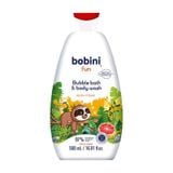 f188 vip Gel Tắm Trẻ Em Tạo Bọt Bobini Fun Mềm Mịn Cho Bé Từ 1 Tuổi Hương Cam Chanh 500ml Và Hương Mâm Xôi 500ml