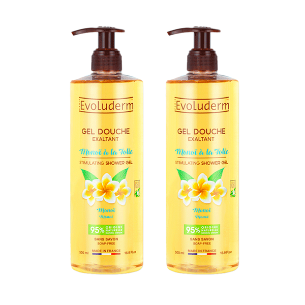 Combo 2 Sữa Tắm Giúp Dưỡng Ẩm Chuyên Sâu Và Làm Mềm Mượt Da Evoluderm Gel Douche Fondant 500mlx2