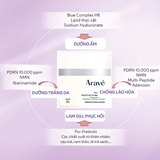 Kem Dưỡng Da Ban Ngày ARAVÉ PDRN Dưỡng Trắng, Chống Lão Hóa, Mờ Nám Dermela.RX Brighten Up Day Cream 50ml