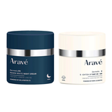 Combo Kem Dưỡng Da Ban Ngày Và Ban Đêm ARAVÉ Dưỡng Trắng, Mờ Nám, Ngừa Lão Hóa Dermela.RX 50mlx2