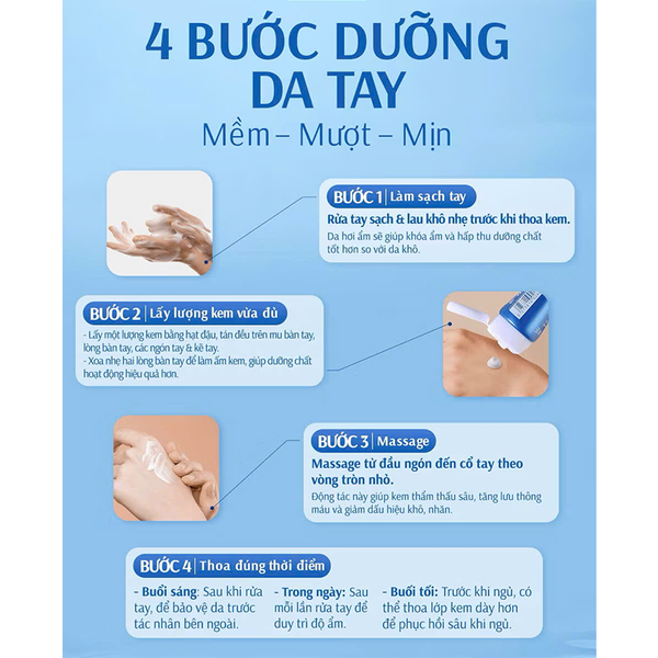 Kem Dưỡng Da Tay Pro Intense LAINO Pháp Cấp Ẩm 24h Cho Da Khô 50ml