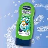 (HSD: 7/2026) Sữa Tắm Gội Cho Bé Thuần Chay Hương Gỗ Bubchen Himbeerspaß 230ml Màu xanh lá cây Monster