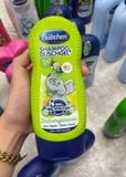 (HSD: 7/2026) Sữa Tắm Gội Thuần Chay Cho Bé Hương Hoa Cỏ Bubchen Dschungelbande 230ml Màu xanh lá nhạt con voi