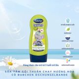 (HSD: 7/2026) Combo 2 Sữa Tắm Gội Thuần Chay Cho Bé Hương Hoa Cỏ Bubchen Dschungelbande 230mlx2 Màu xanh lá nhạt con voi