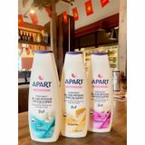 Sữa Tắm 2 Trong 1 Apart Double Care Moisturizing Bath Foam & Shower Gel Hương Hoa Oải Hương và Vani 900ml