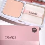 Combo Phấn Nền Siêu Mịn Lâu Trôi Essance Veil Fit Two Way Cake SPF40/Pa++ 7G Màu 13 (Tông da sáng) Và Phấn Phủ Kiềm Dầu Dạng Bột Đa Năng Essance Setting Powder 7g