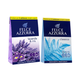 Combo Hộp 3 Túi Thơm Treo Tủ, Ô Tô, Phòng Kín Hương Nước Hoa Cao Cấp Ý Felce Azzurra Hương Hoa Oải Hương 12gx3 Và Hộp 3 Túi Thơm Felce Azzurra Hương Cổ Điển 12gx3